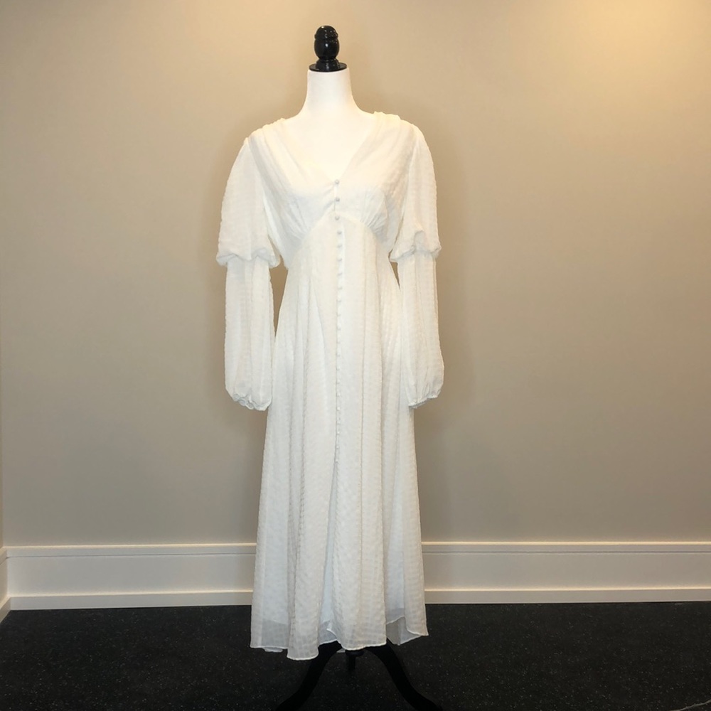 FINAL SALE! Brand New White Ever New Maxi Dress
